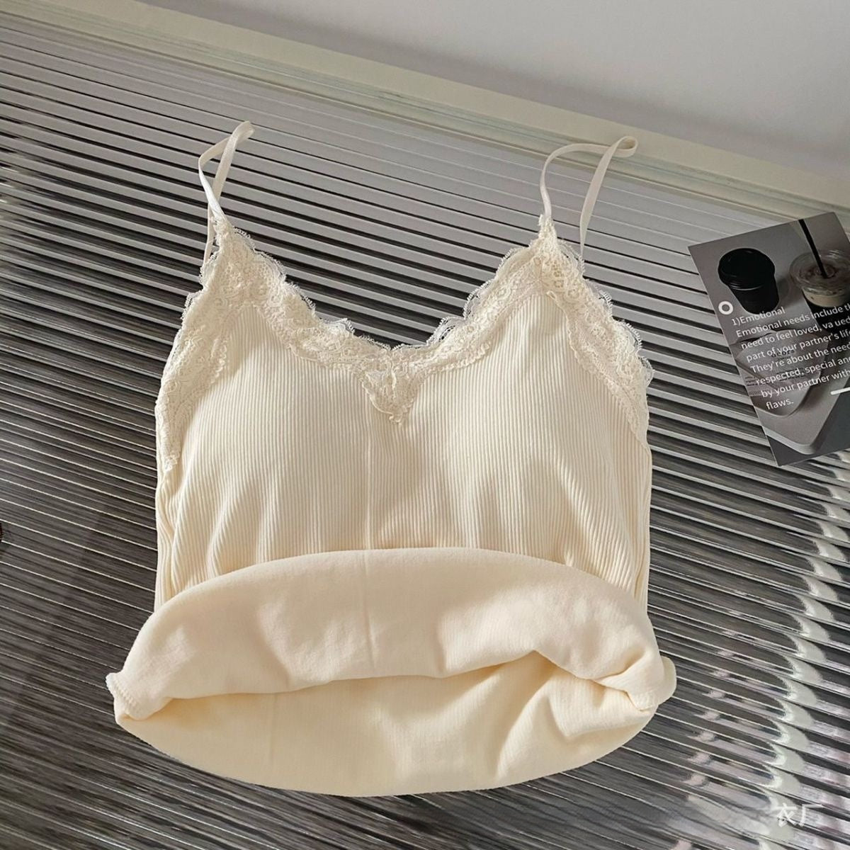 American Beauty Back Camisole Slim Fit Bottoming Top Limorista