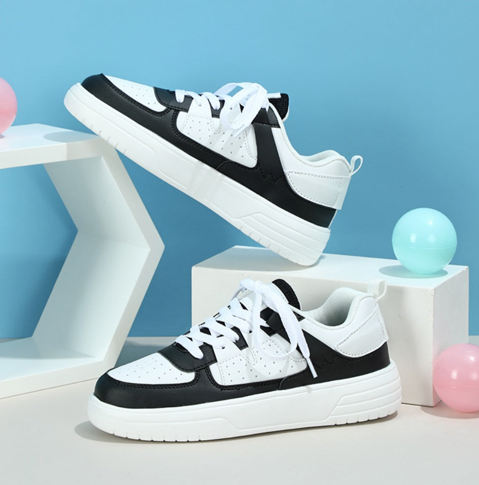 Fashionable All-match White Shoes Comfortable And Breathable Limorista