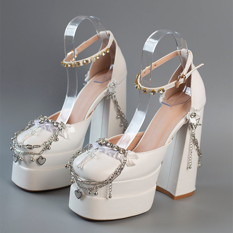 Thick Soled Hentian High Heels Limorista