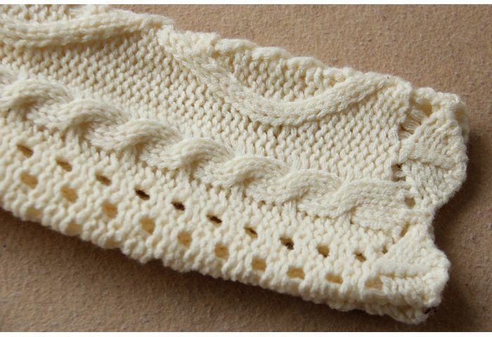 Solid Color Buttons Knitted Coat For Women Limorista