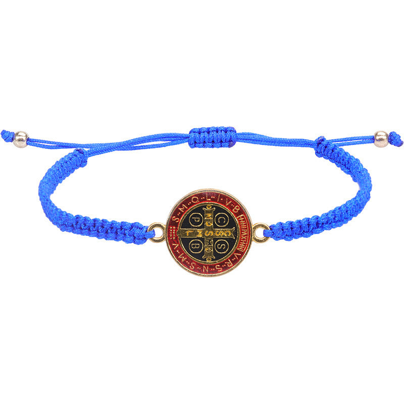 Our Lady Of Mary Saint Benedict Saint Jude Weaving Hand Rope Limorista