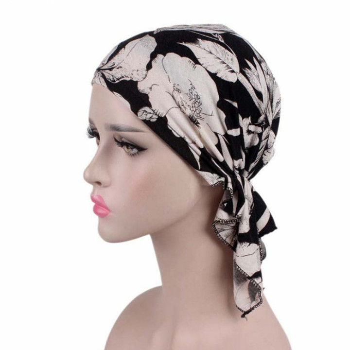 Stretch Hair Band Braid Hat Ethnic Style Fashion Scarf Muslim Ethnic Limorista