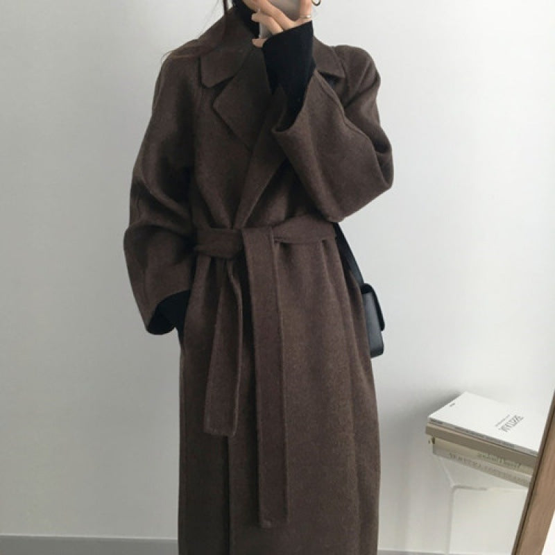 Woolen Wool Coat Women&