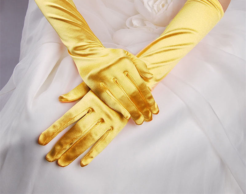 Bridal Gloves Wedding Dress Show Banquet Limorista