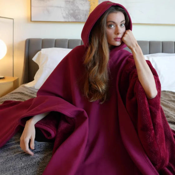 Woolen Loose Cape Tops For Men And Women Limorista