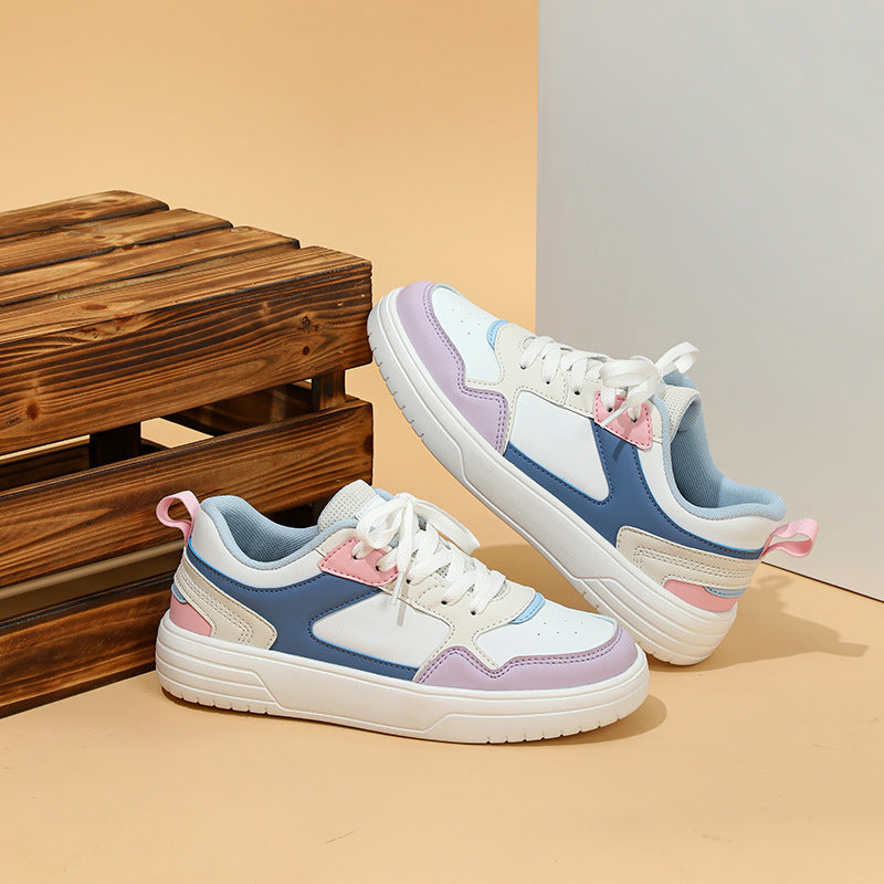 Fashionable All-match White Shoes Comfortable And Breathable Limorista