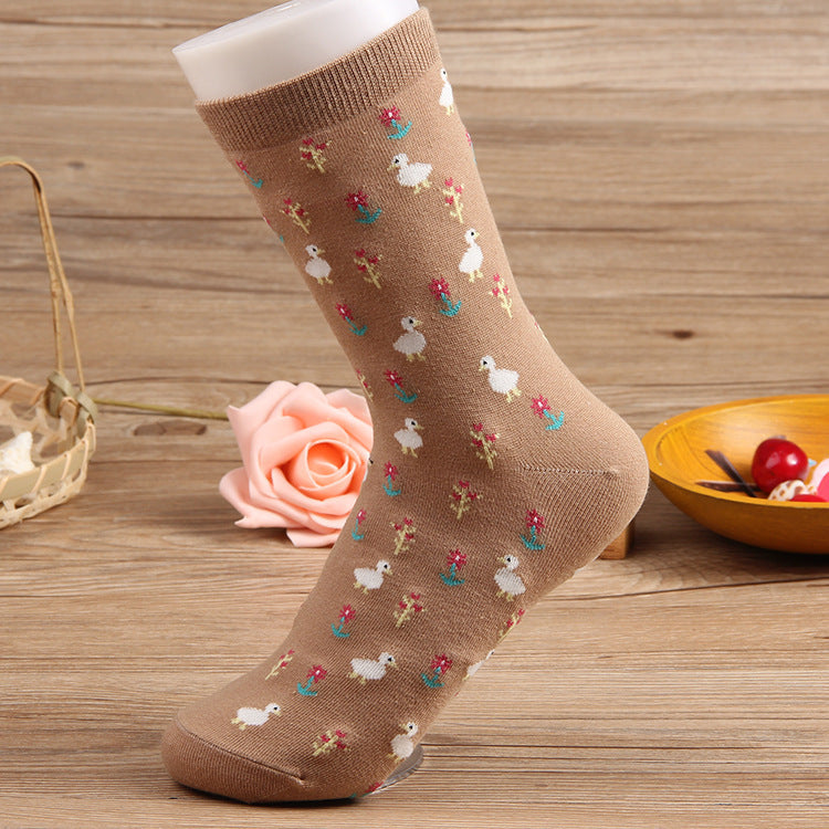 Popular Personality Korean Cotton Socks Limorista