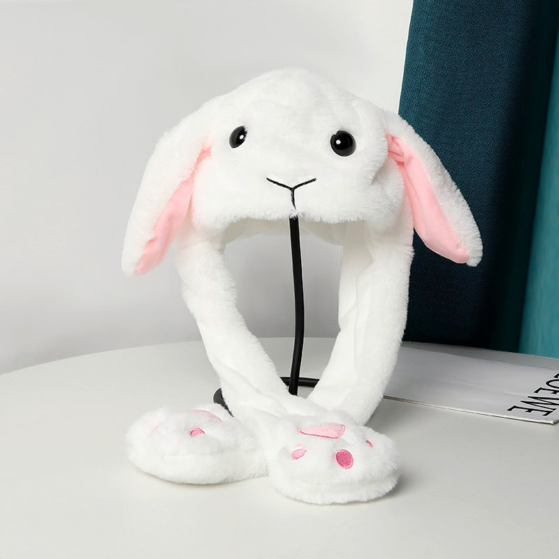 Warm Plush Moving Ear Hat Limorista