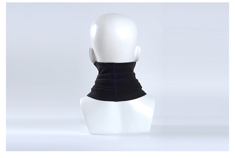 Ski half face cold winter warm hooded scarf Limorista