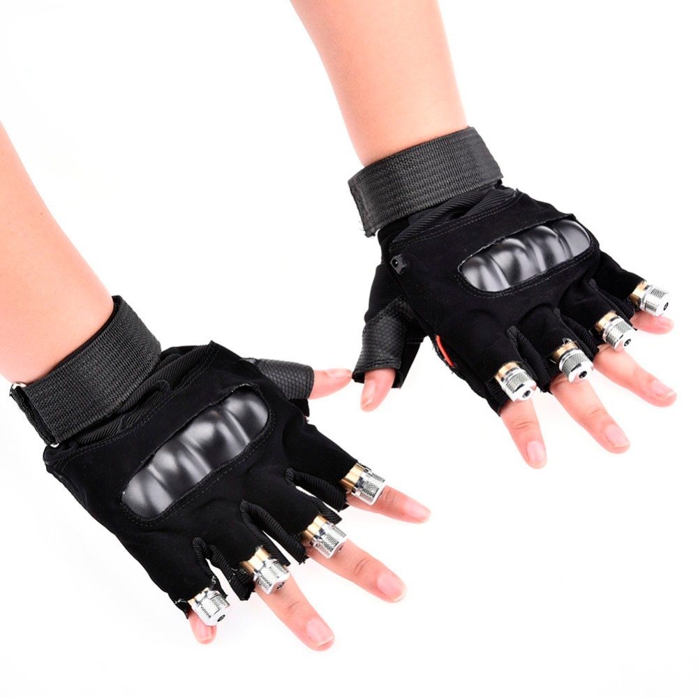 Stage Show Red Green Laser Gloves Limorista
