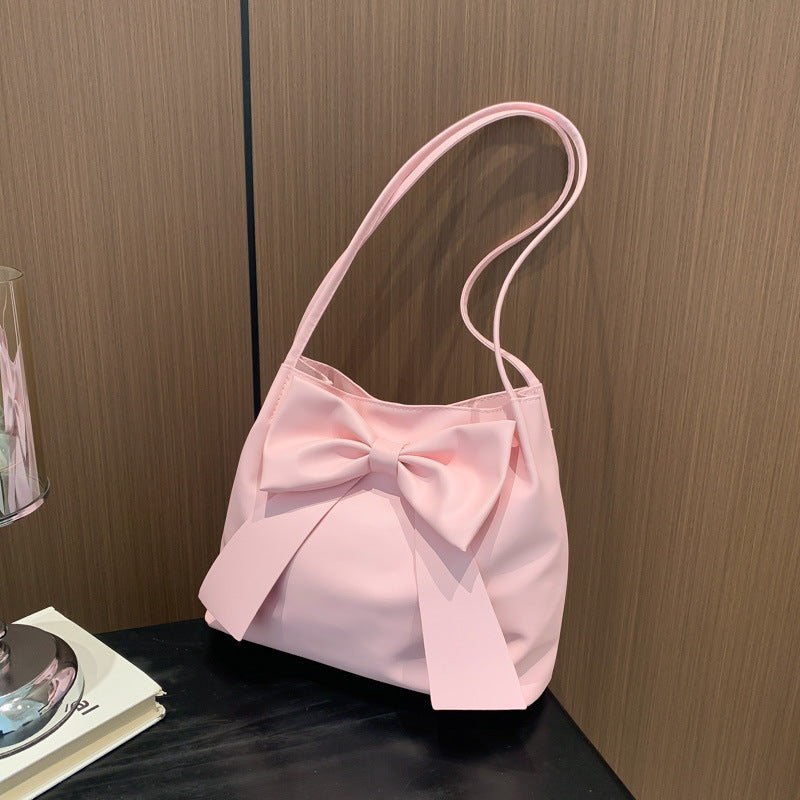 Bow Large Capacity Tote Handbag Limorista