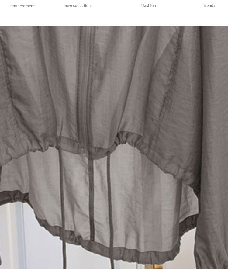 New Summer Lightweight Ice Silk Sun Protection Clothing Women&