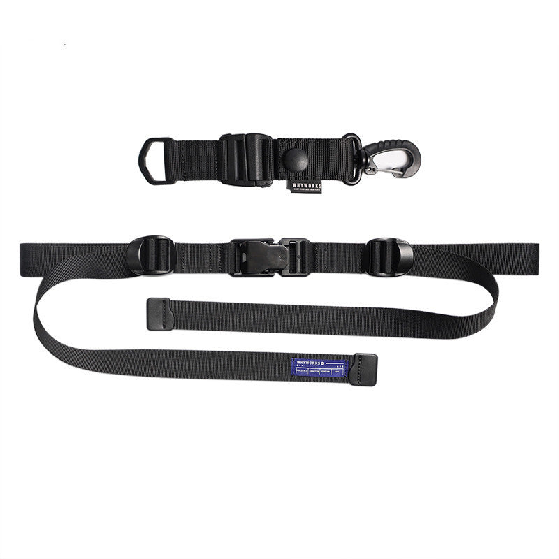 Functional Belt Nylon Automatic Buckle Multifunctional Limorista