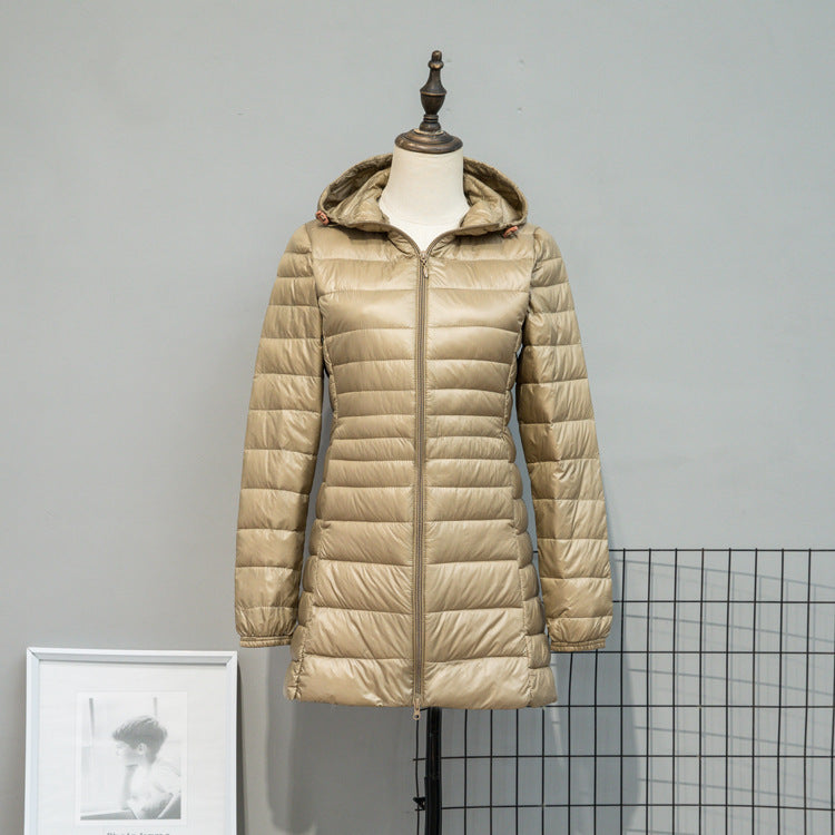 Autumn And Winter Lightweight Down Jacket Women&