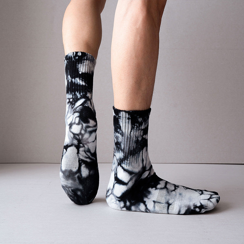 Tie Dyed Stockings Men&