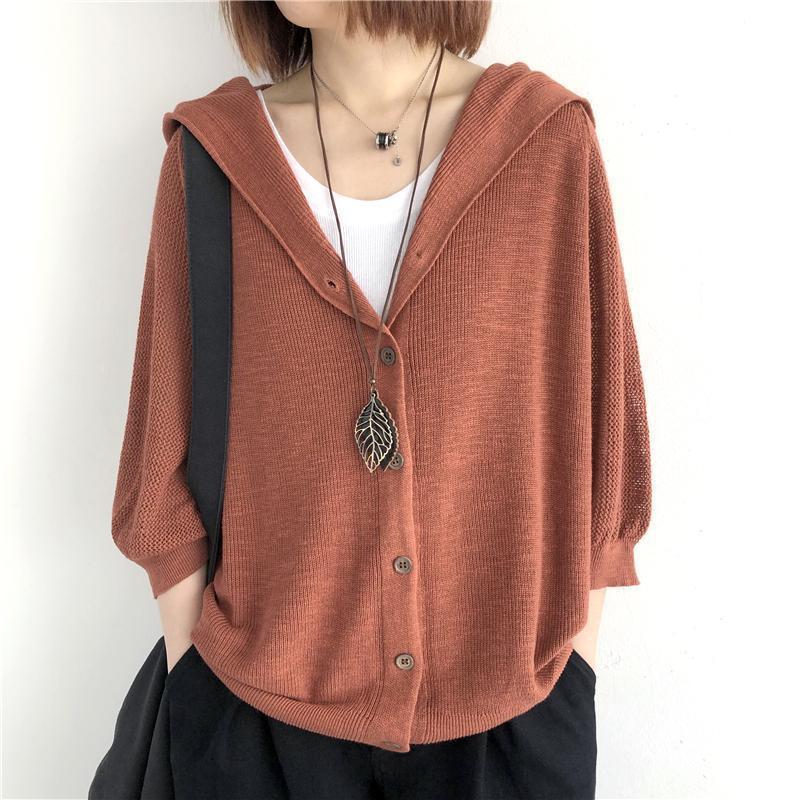 Solid Color Fashion Knitted Coat For Women Limorista
