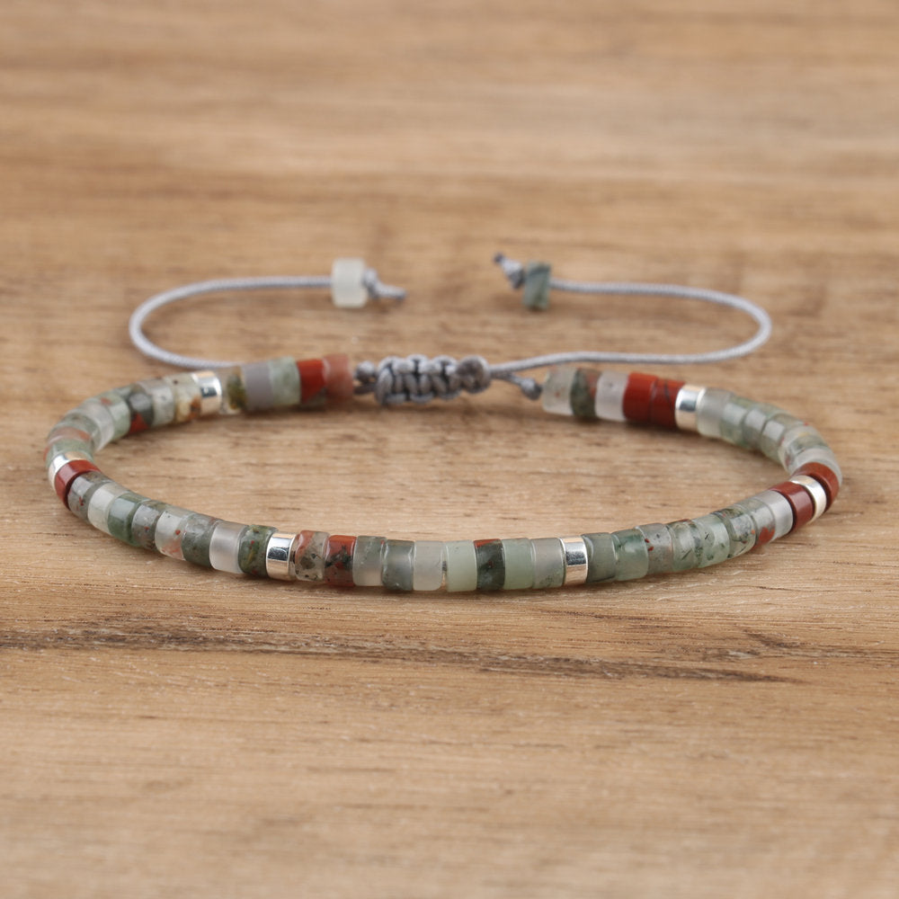 Spacer Beads Beaded Weave Bracelet Women&