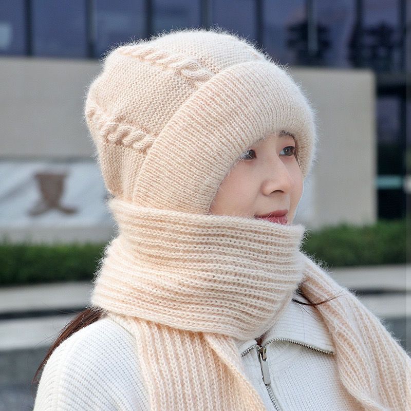 Autumn And Winter New Squirrel Woolen Yarn Braided Hat Limorista