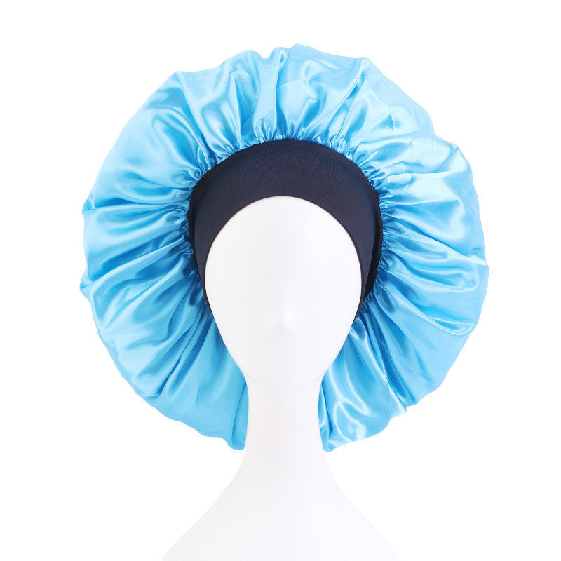 Solid Stretch Wide Brimmed Nightcap Limorista