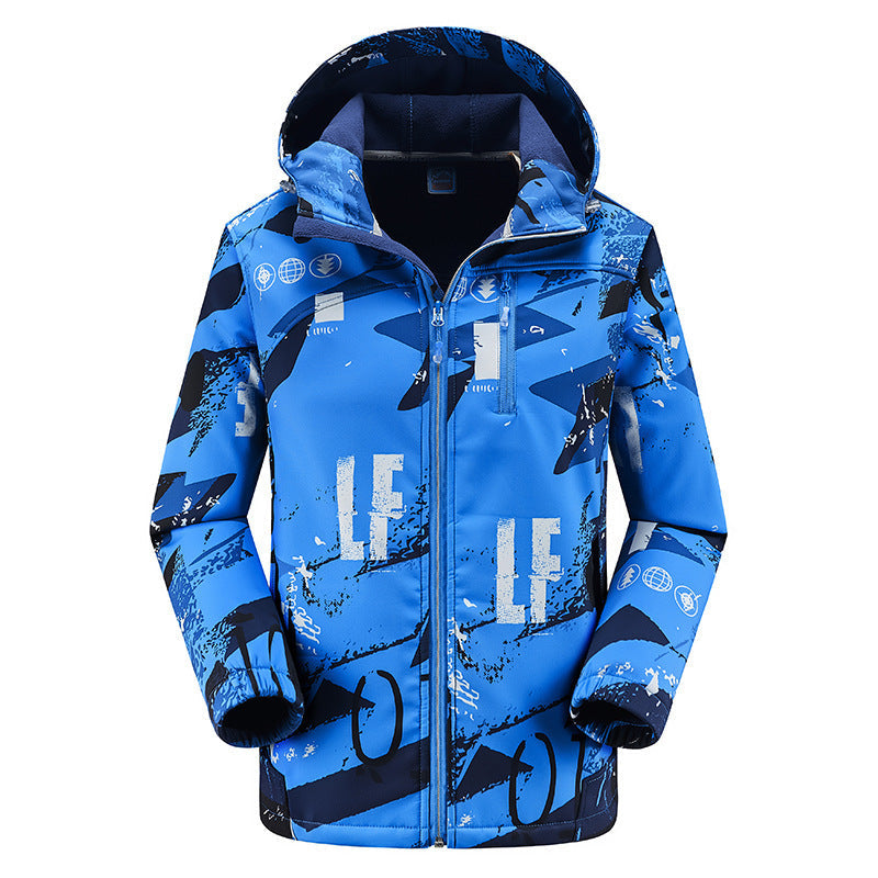 Autumn Couple Outdoor Casual Hooded Jacket Color Matching Limorista