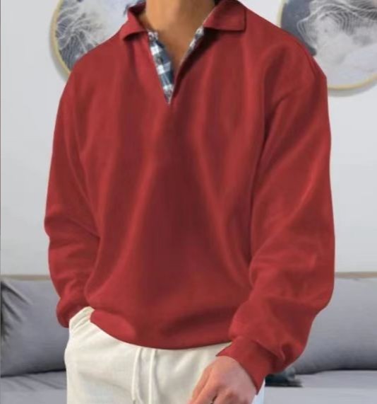 Season Long Sleeve V-neck Men&