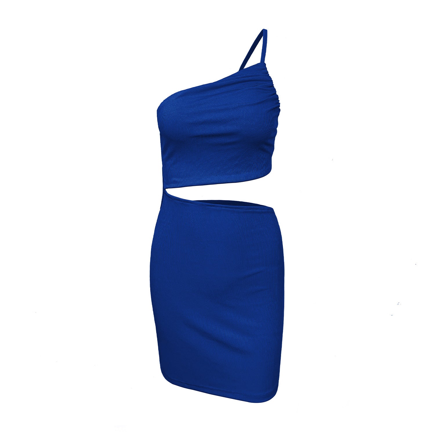 Design Sense Niche Shoulder Drawstring Dress Women Limorista