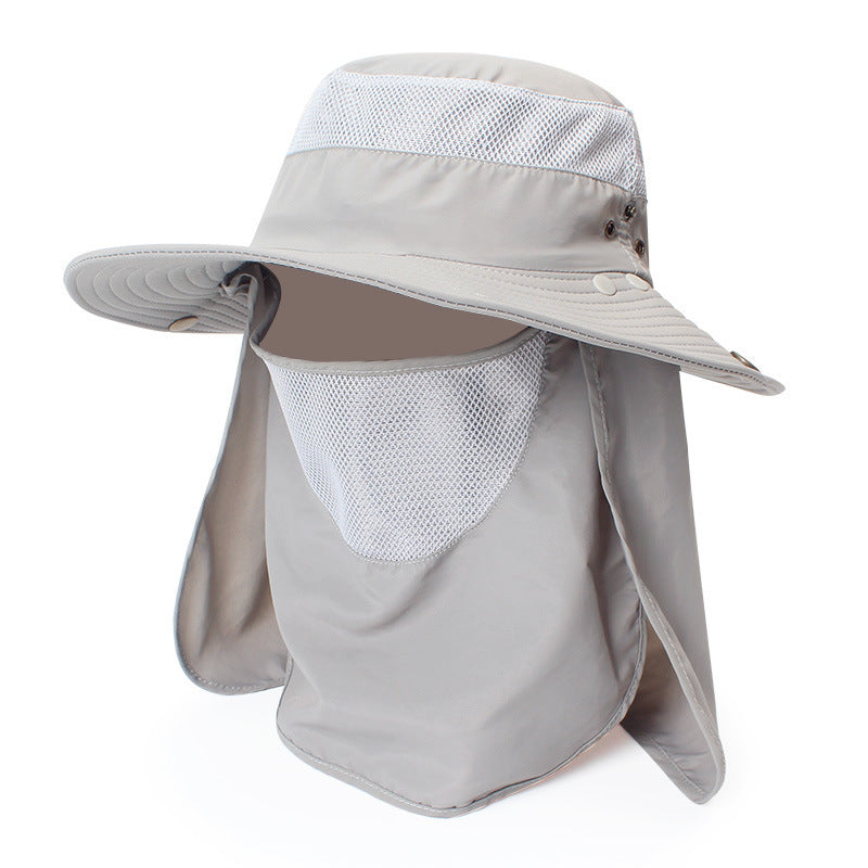 Windproof Sunscreen VisorCap Summer Cycling Fishing Hat Thin Quick-Drying BreathableCap Limorista
