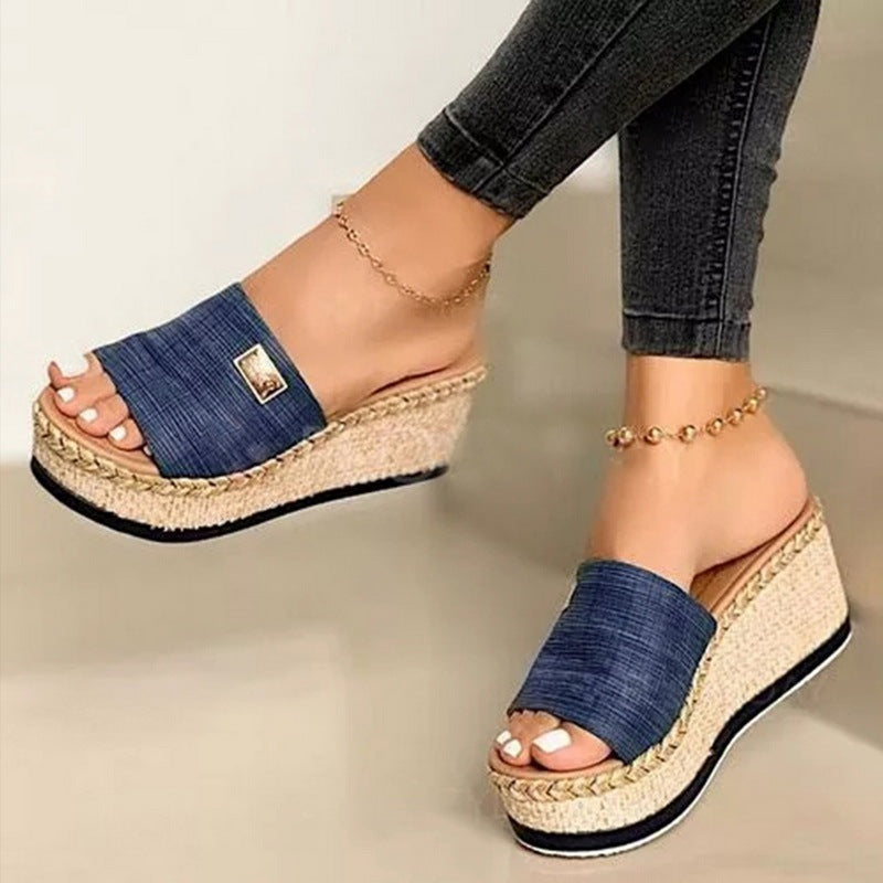Platform sandals wedge heels fashion sandals Limorista