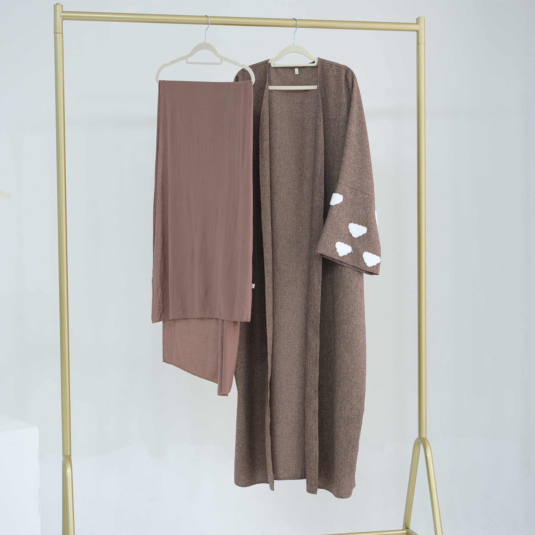 Fashion Cloud Embroidery DUBAI Turkish Elegant Cardigan Robe Limorista