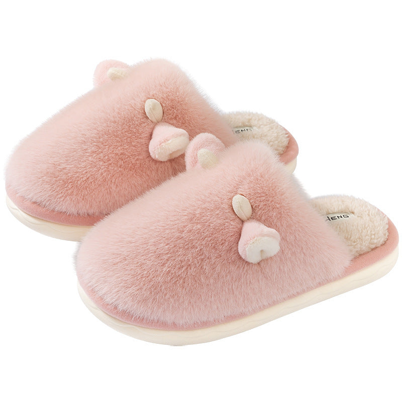 New Autumn And Winter Interior Home No-skid Floor Warm Shoes Limorista