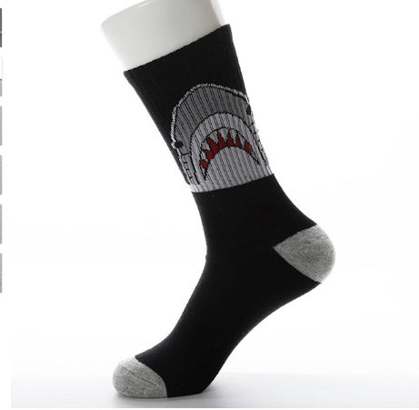 White autumn and winter tube tide socks European and American fashion personality female socks Limorista