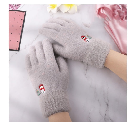 Ladies Touch Screen Gloves For Winter Warmth And Fleece Limorista