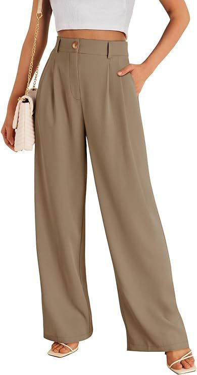 Casual Wide Leg Business Pants Women&