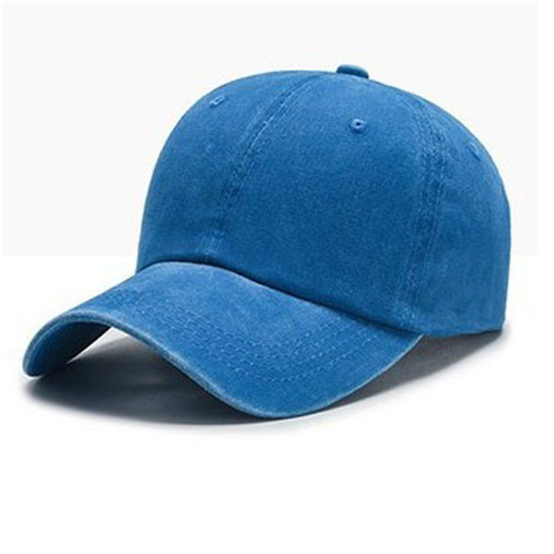 Washed Solid Color Light Board Baseball Cap For Women Limorista