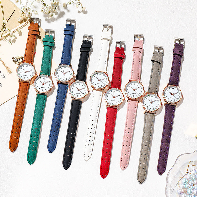 Casual Simple Digital Retro Ladies Quartz Watch Limorista