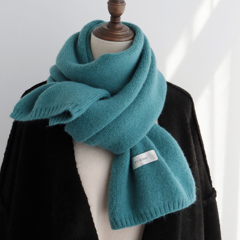 Solid Color Scarf Women&