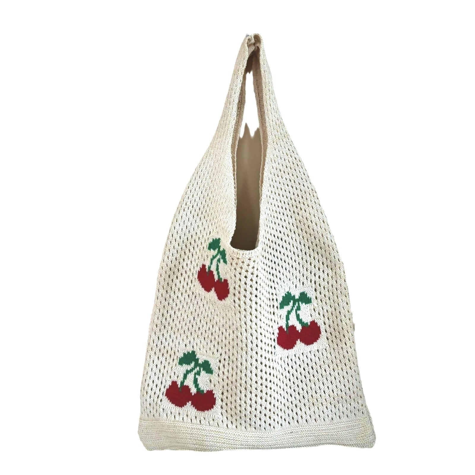 Japanese And Korean Strawberry Knitted Hollow Bag Limorista