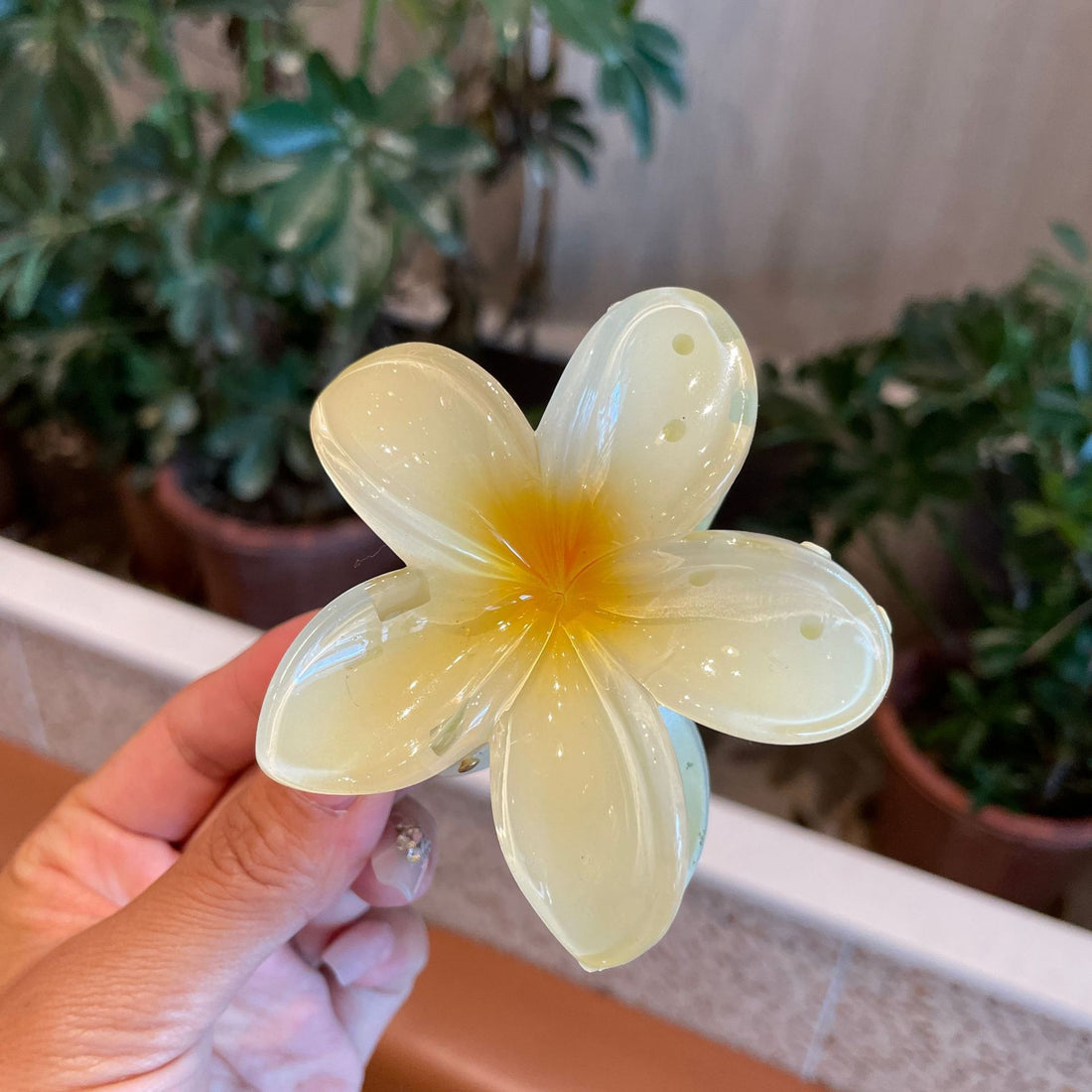 Flower Barrettes Women&