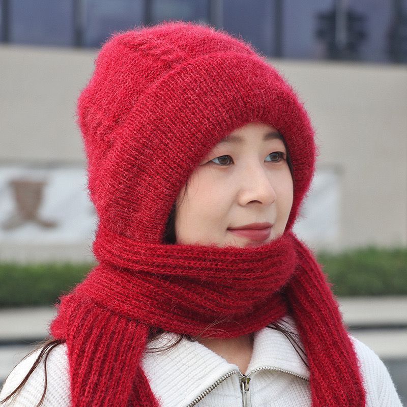 Autumn And Winter New Squirrel Woolen Yarn Braided Hat Limorista