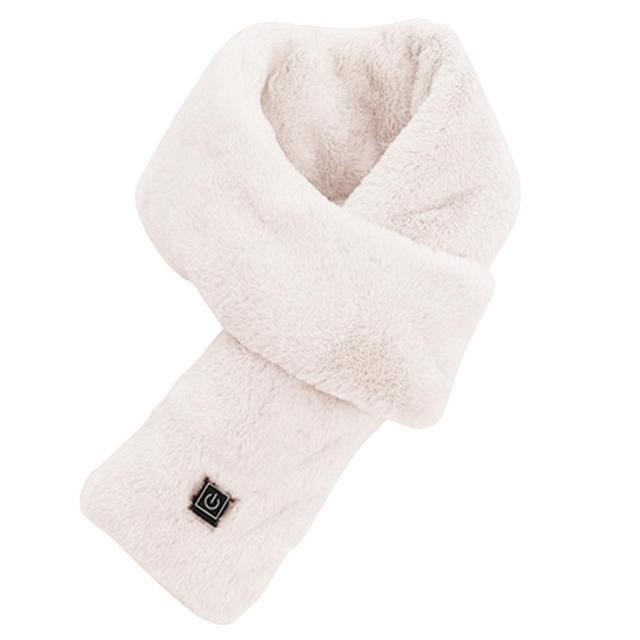 Electric Ated Scarf USB Rechargeable Rabbit Hair Limorista