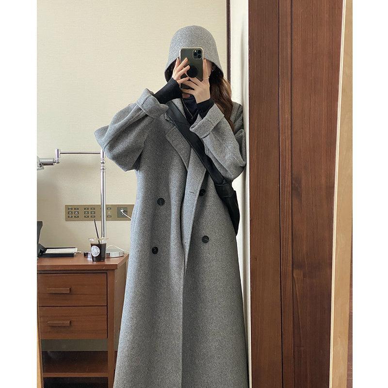Mid-length Cashmere Coat Women&
