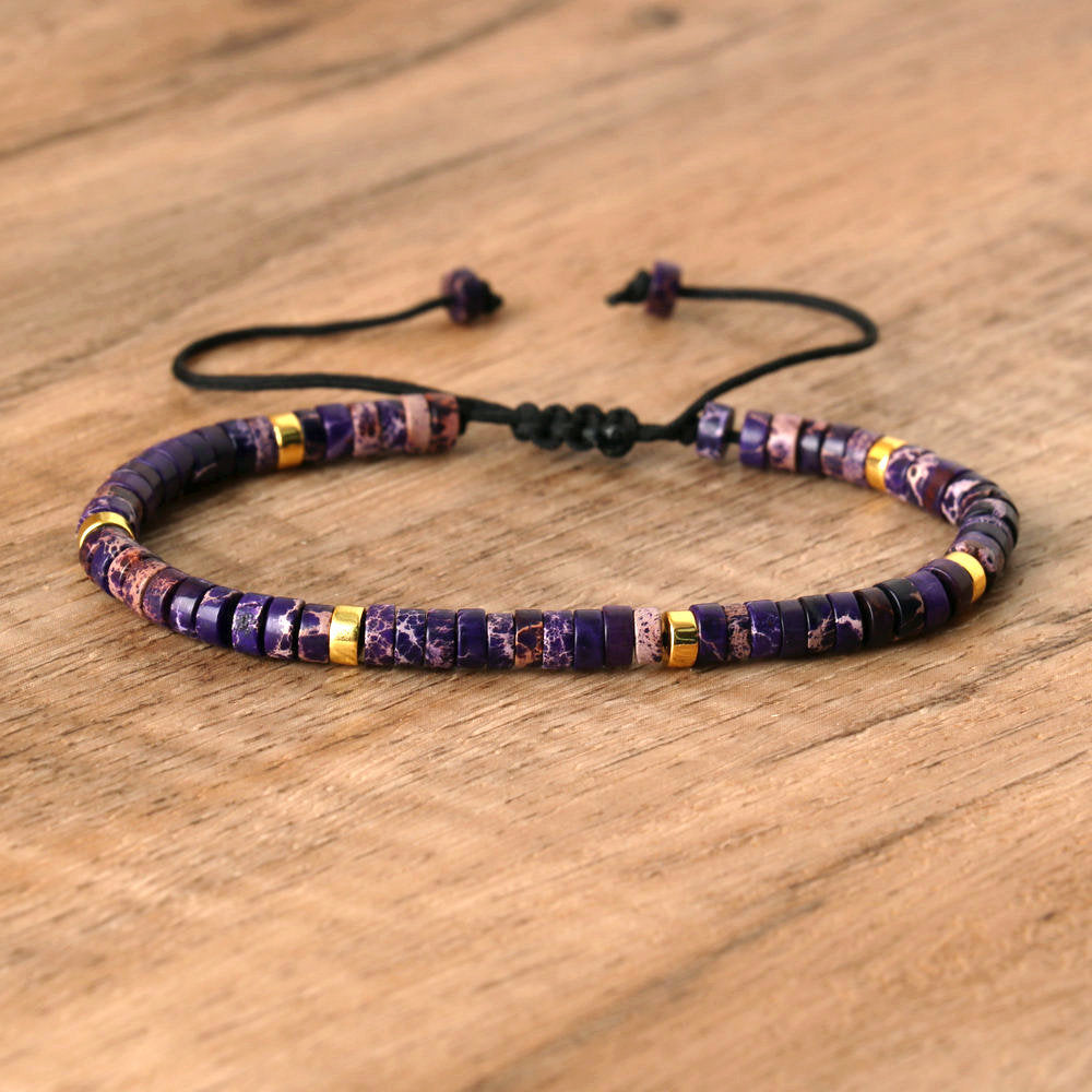 Spacer Beads Beaded Weave Bracelet Women&