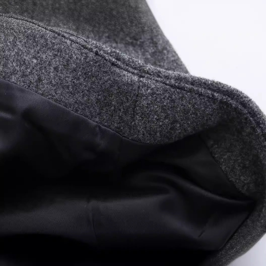 European And American Style Fashionable All-match Woolen Blouse Limorista