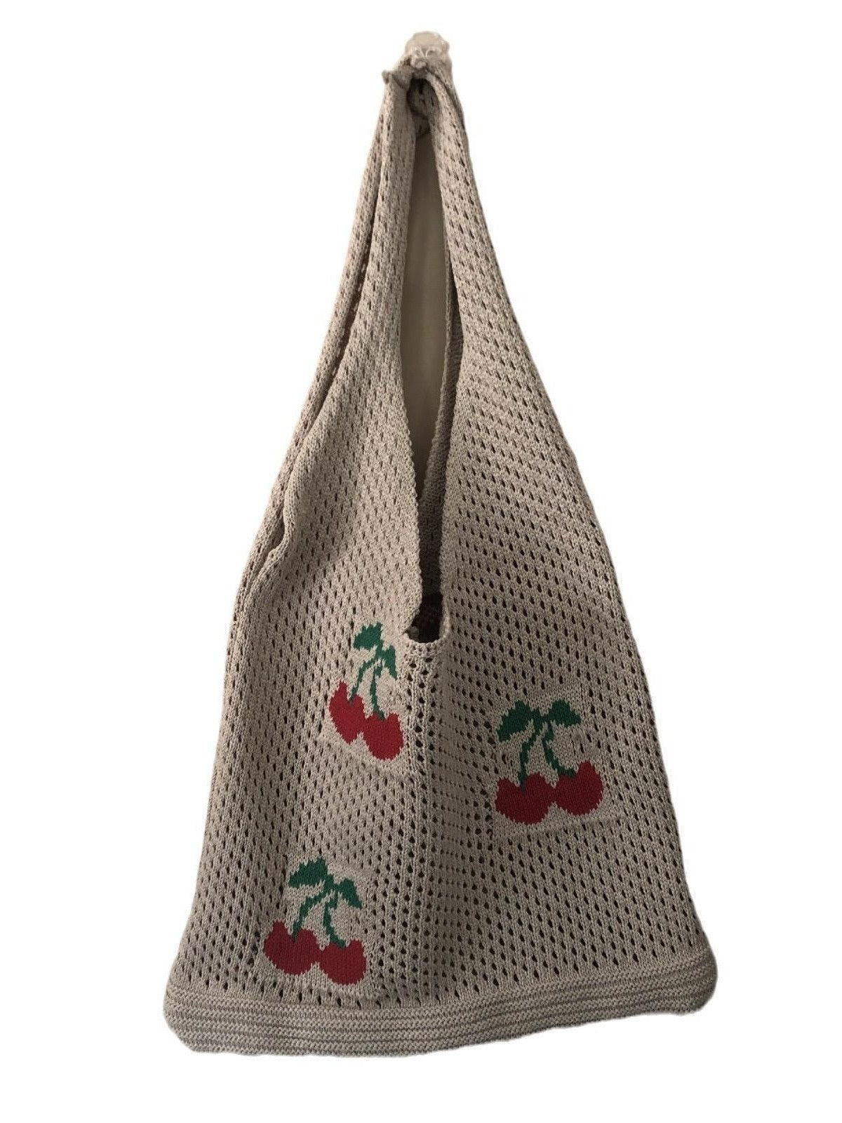 Japanese And Korean Strawberry Knitted Hollow Bag Limorista