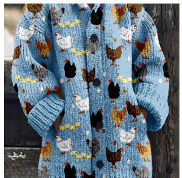 Abstract 3D Printing Casual Cloak Coat Women Limorista