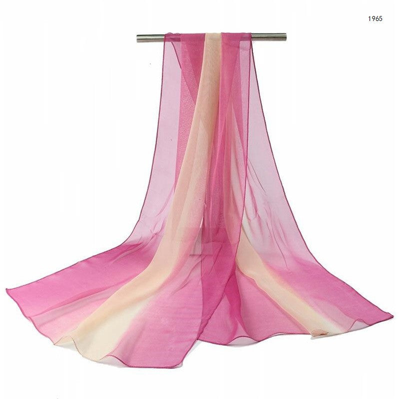 Gradient silk shawl Limorista