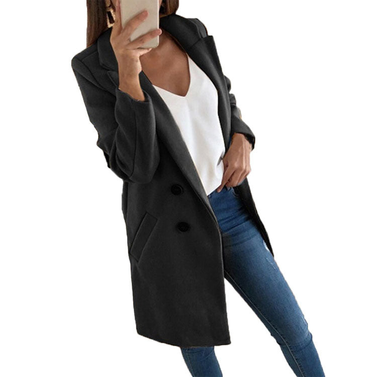 Medium Long Wool Coat Limorista