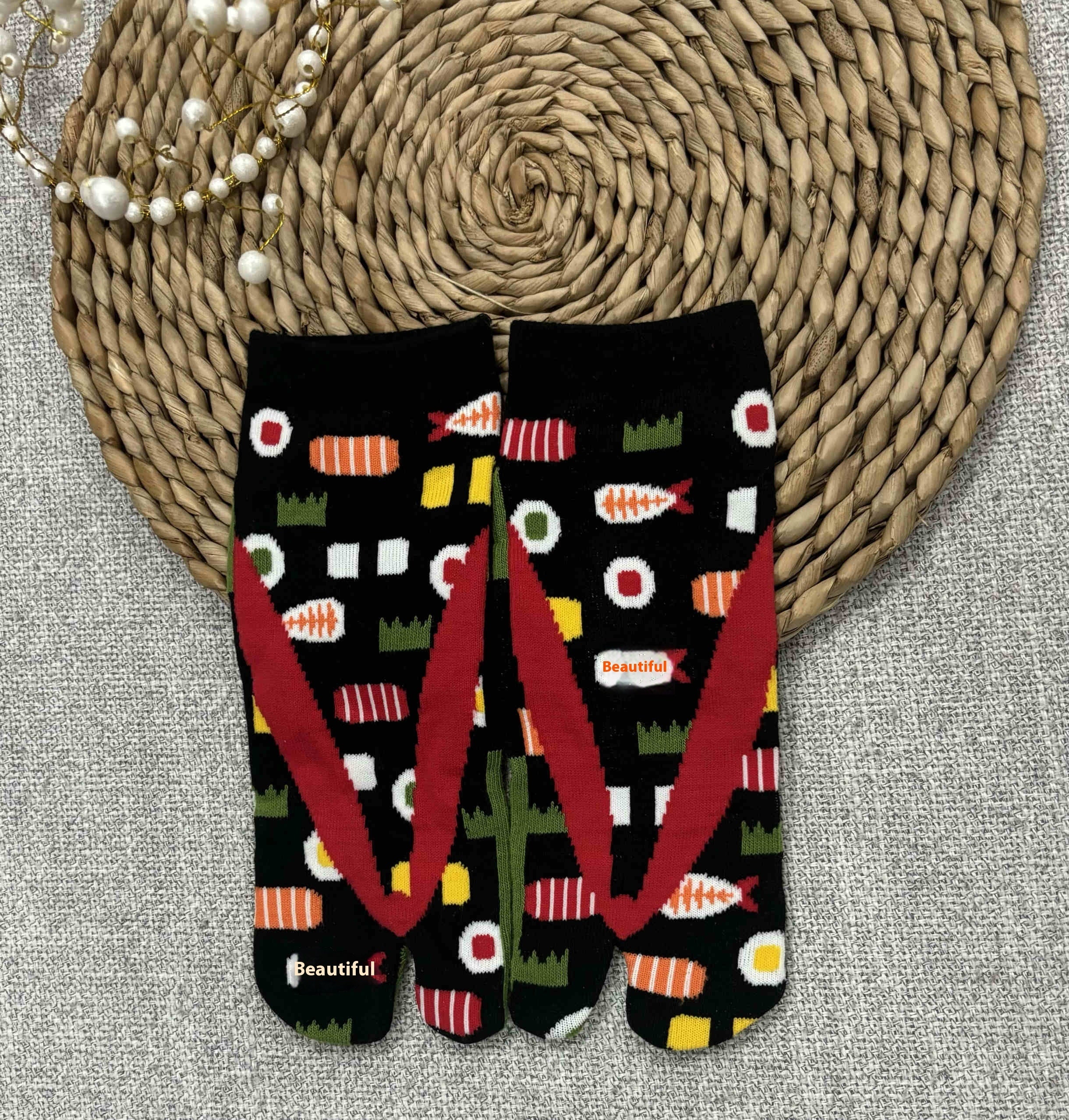 Two-toe Socks Split Toe Women&