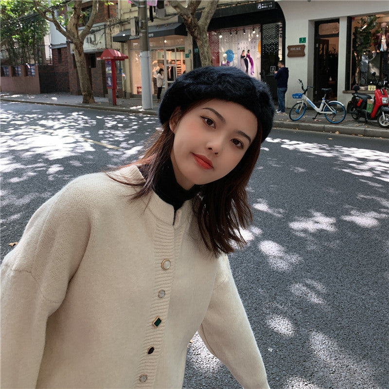 Japanese Style All Match Beret Women&