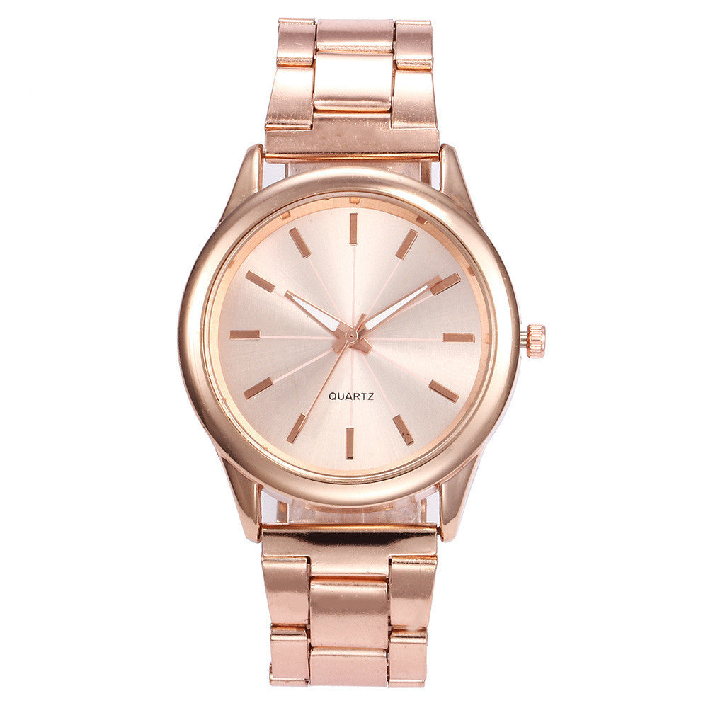 Alloy steel band ladies watch casual quartz watch Limorista